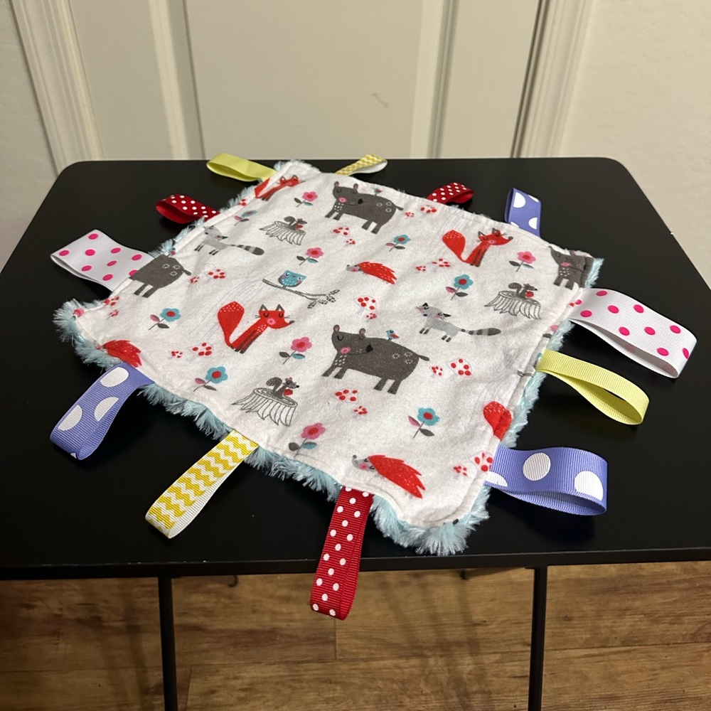 Fox printed security blanket Lovey
